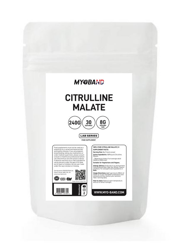 Citrulline Malate - Unflavoured 240g Pouch